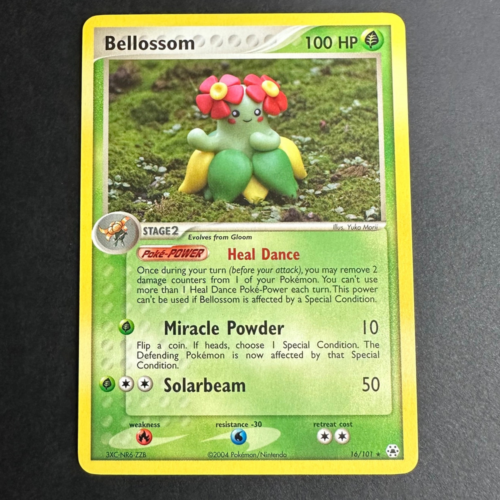 Pokemon TCG Bellossom EX Hidden Legends 16/101 Rare Normal NM